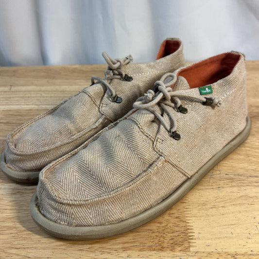 Sanuk Sidewalk Surfer Beige 10.0