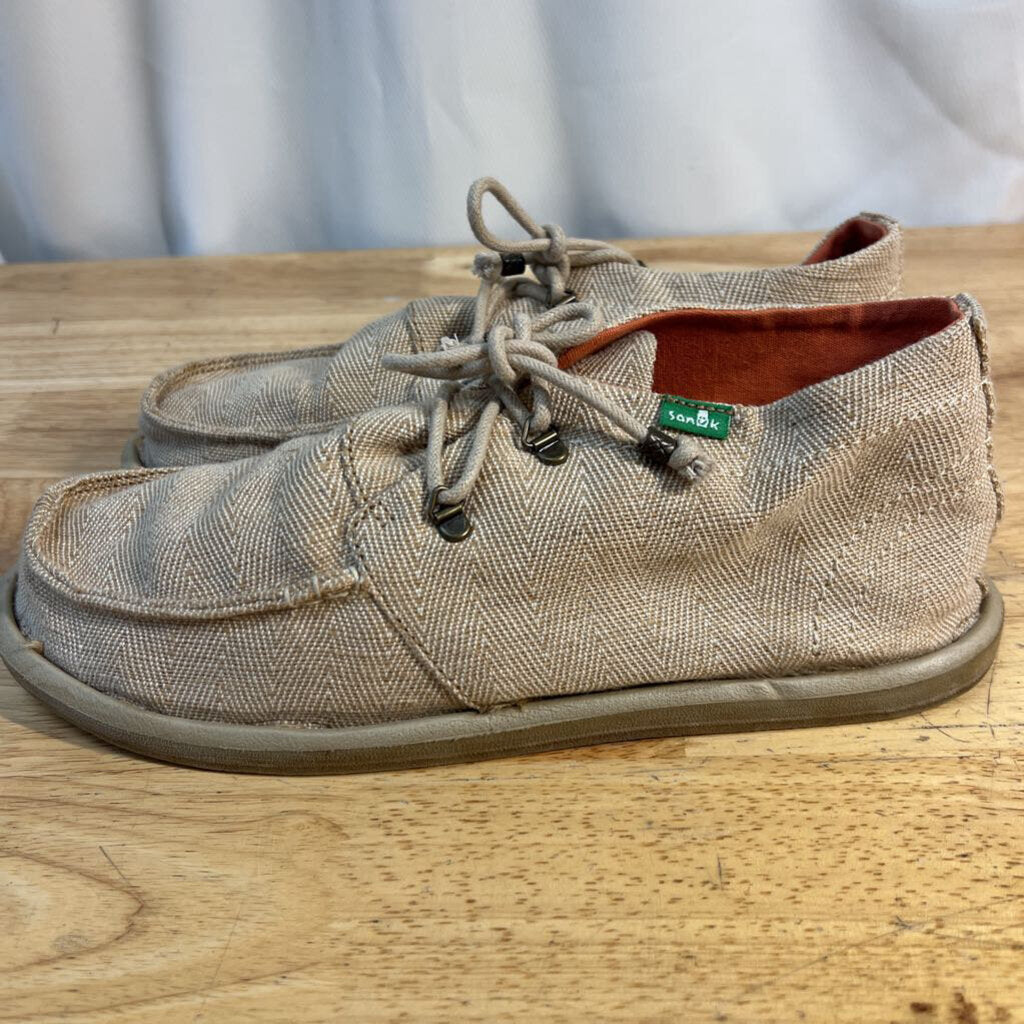 Sanuk Sidewalk Surfer Beige 10.0