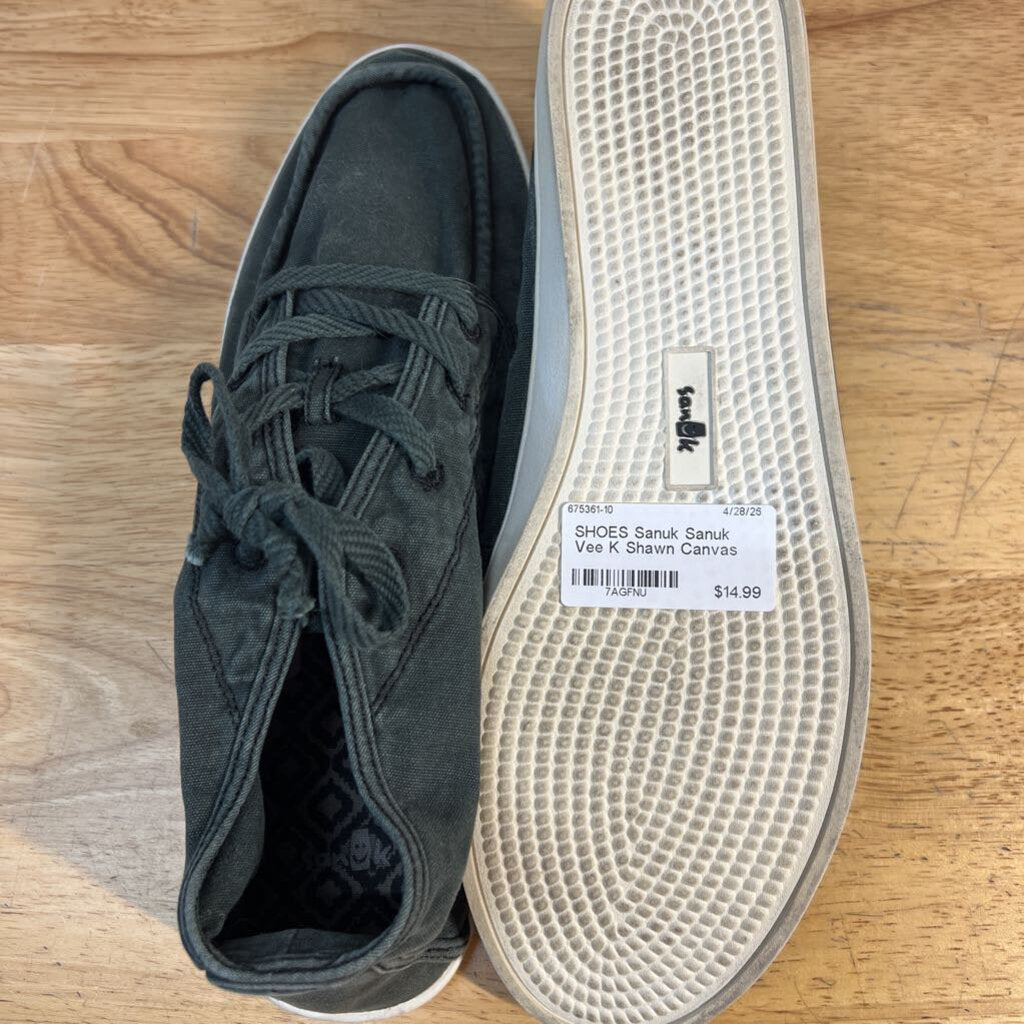Sanuk Vee K Shawn Canvas Sneaker 11.0
