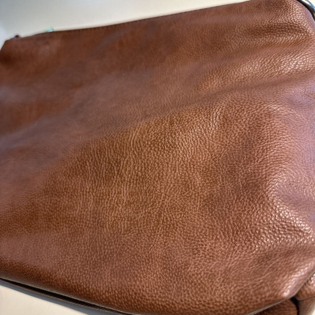 Joy Susan Brown Vegan Leather Crossbody