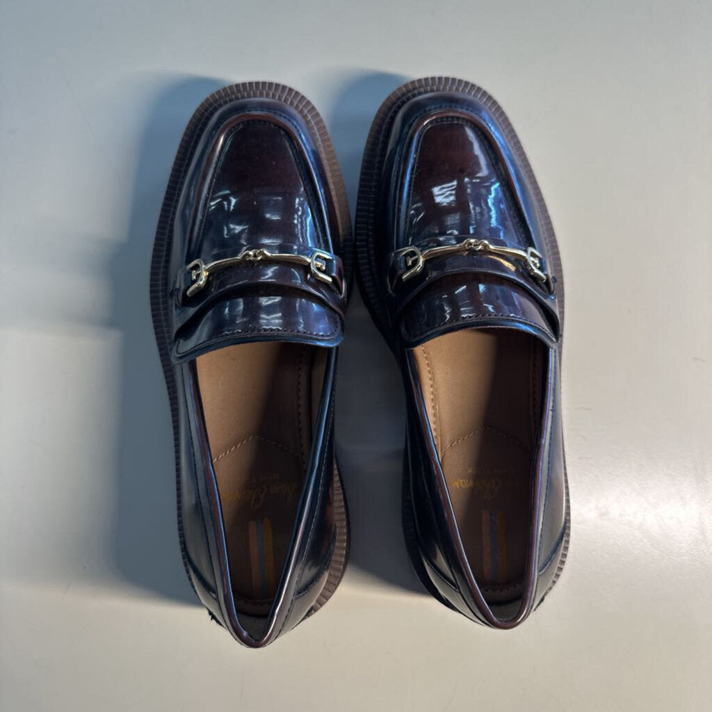Sam Edelman Laurs Lug Sole Loafer Chestnut Brown 5.0