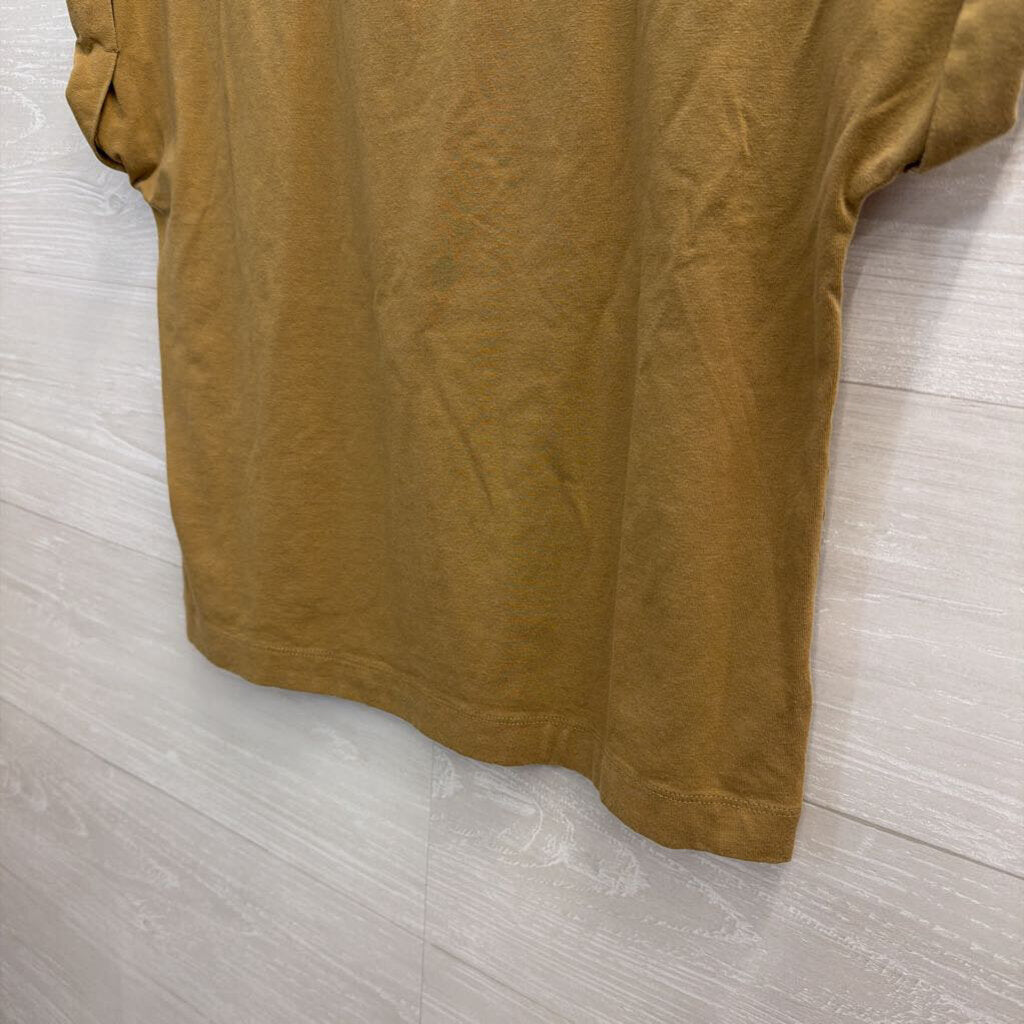 Boden Brown Cropped Short Sleeve Top 6