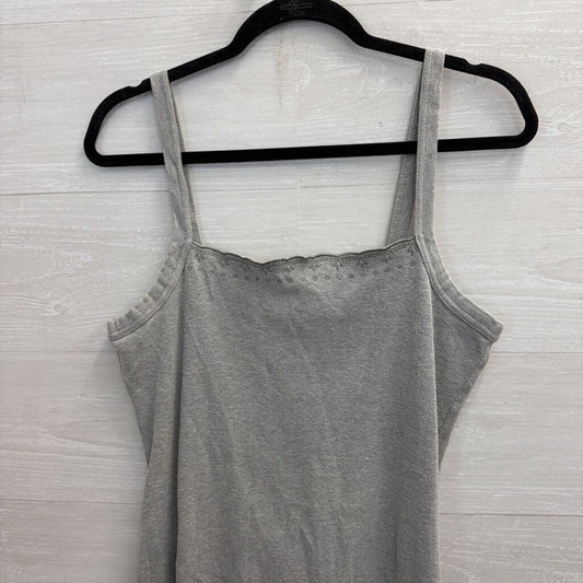 Abercrombie and Fitch Vintage 100% Cotton Grey Dress Vintage Large