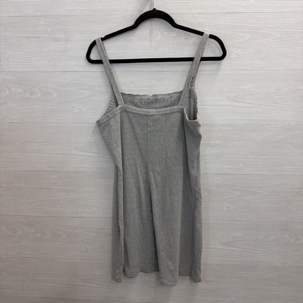 Abercrombie and Fitch Vintage 100% Cotton Grey Dress Vintage Large