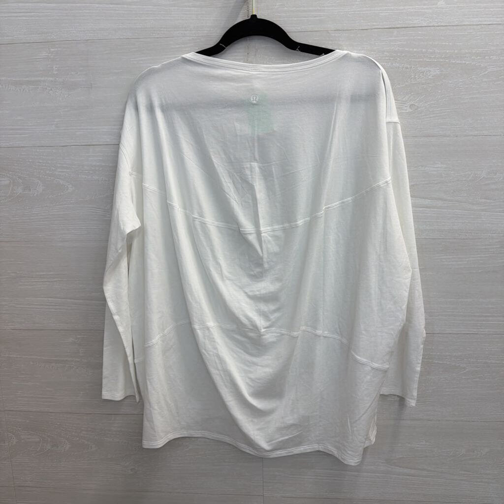 Lululemon White Long Sleeve 10