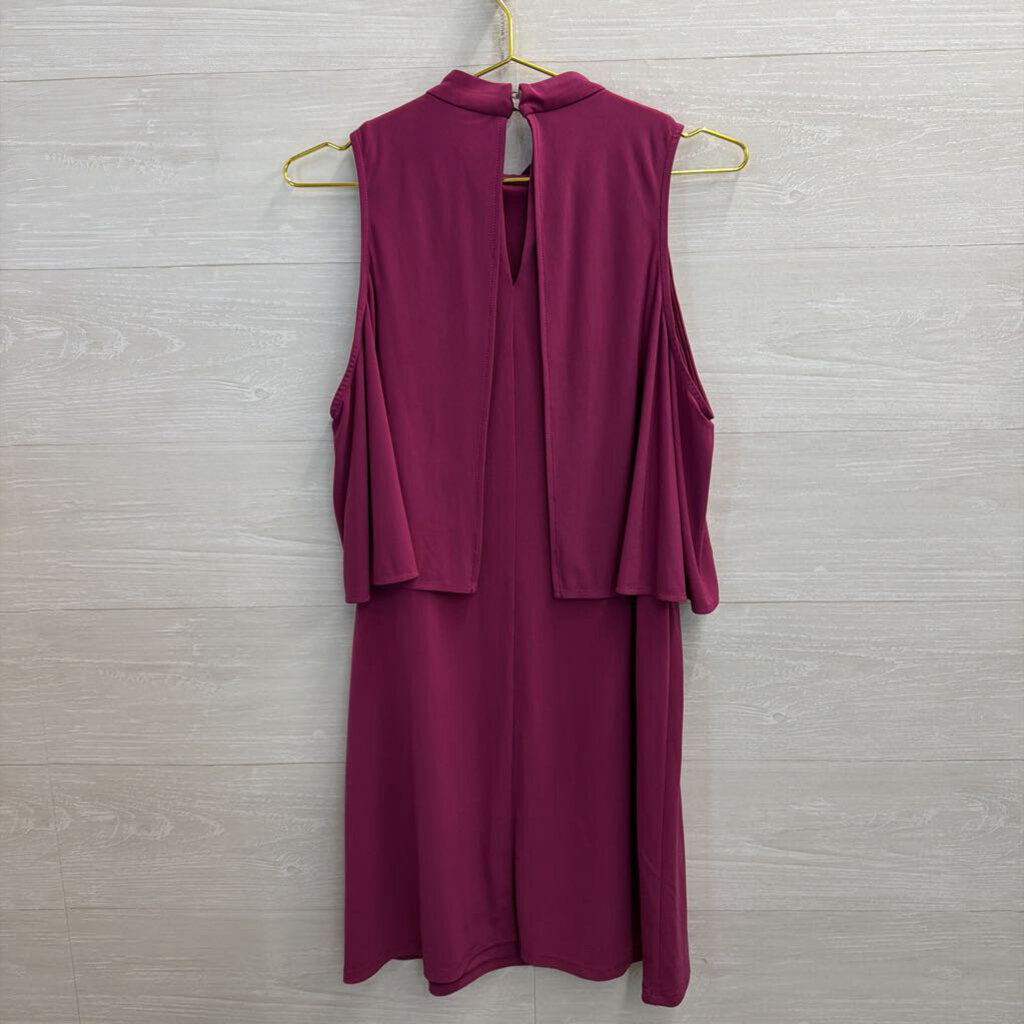 London Times Purple High Neck Dress 4