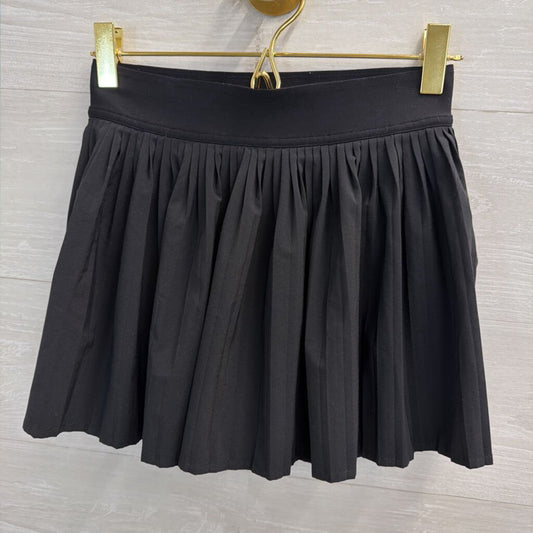Lululemon Black Pleated Skirt 2