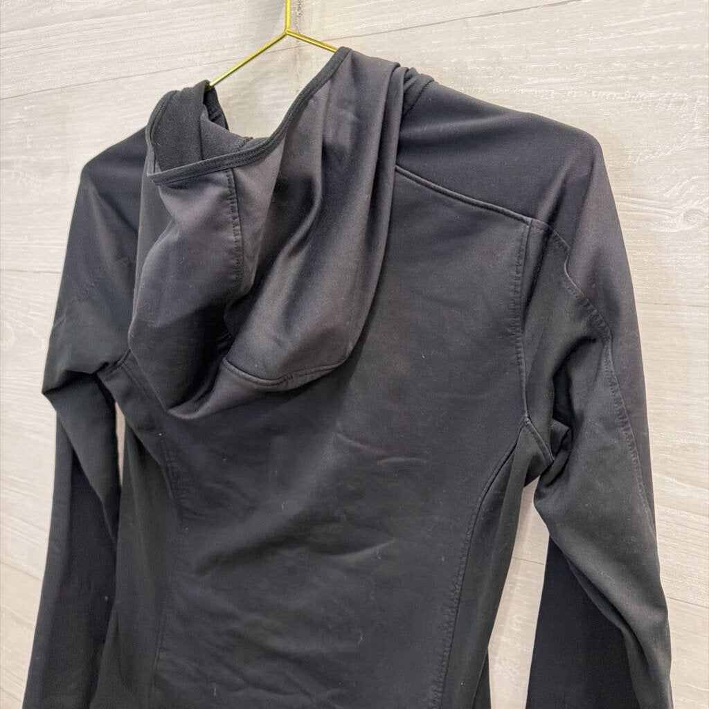 Nike Black Quarter Zip with Hood Small