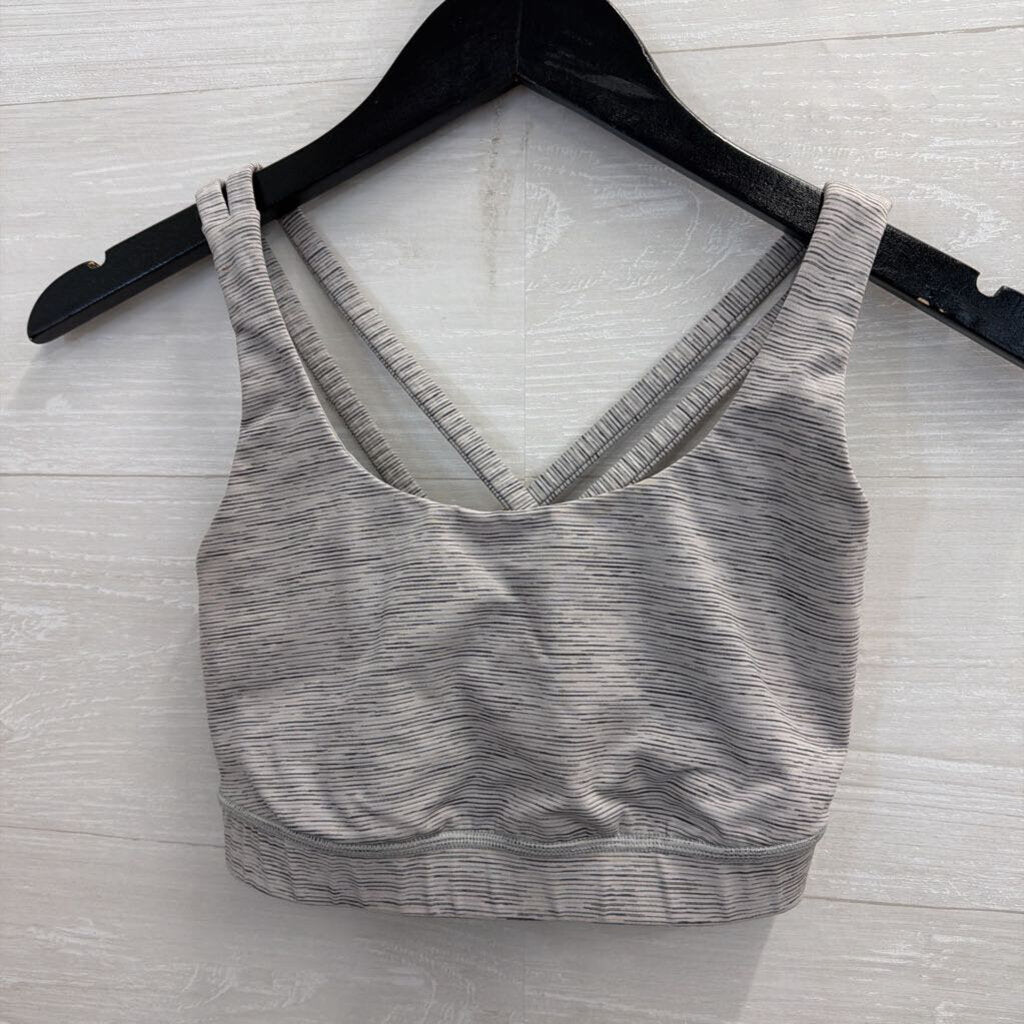 Lululemon Grey Print Sports Bra 6