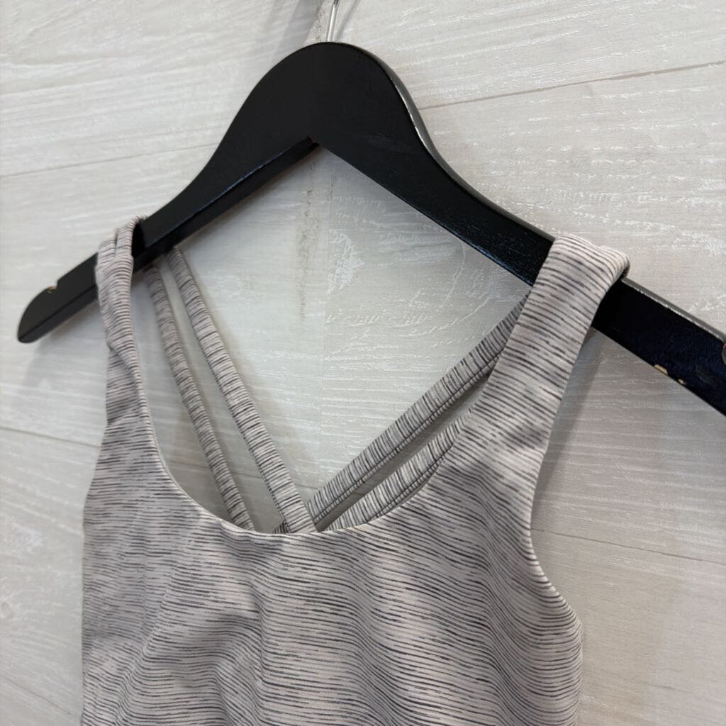 Lululemon Grey Print Sports Bra 6
