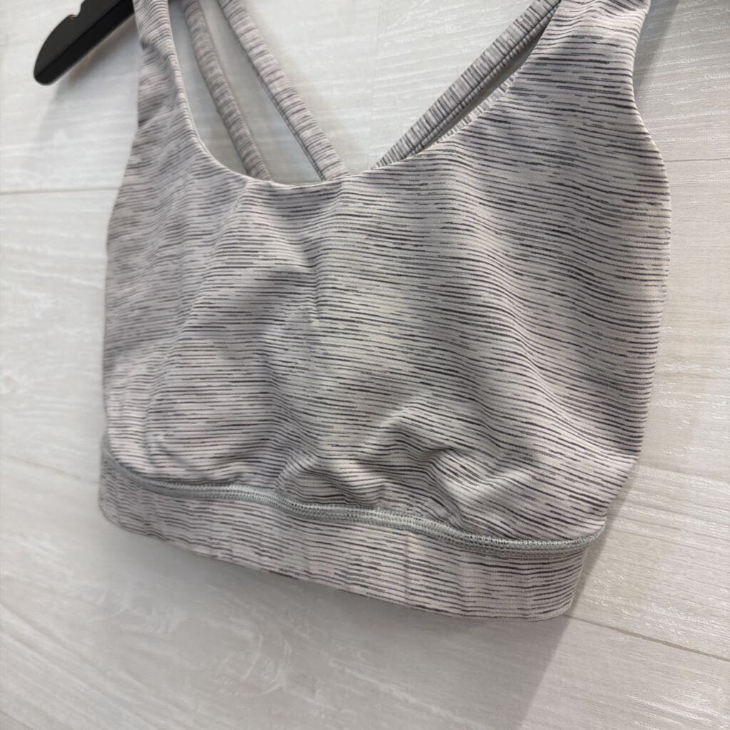 Lululemon Grey Print Sports Bra 6