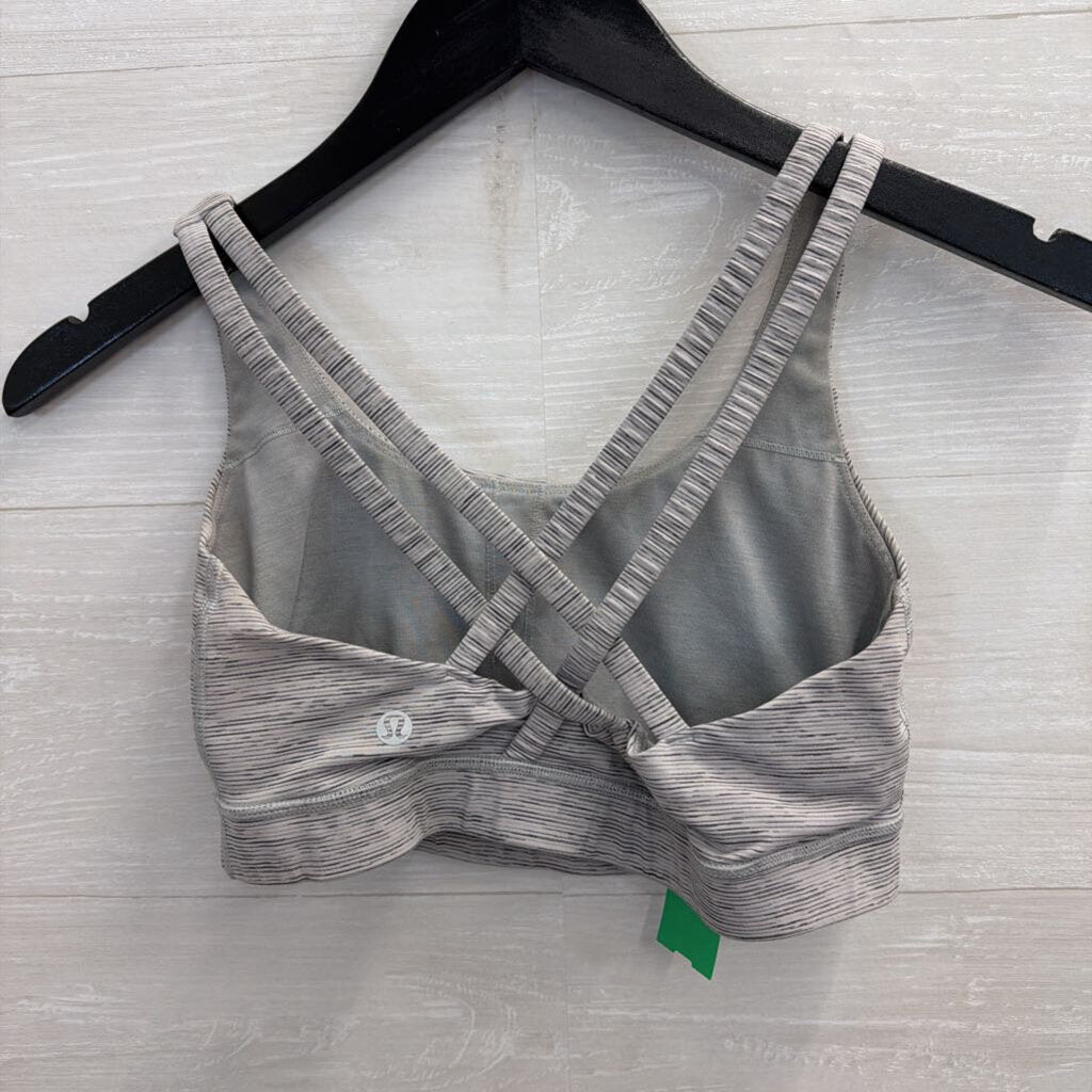 Lululemon Grey Print Sports Bra 6