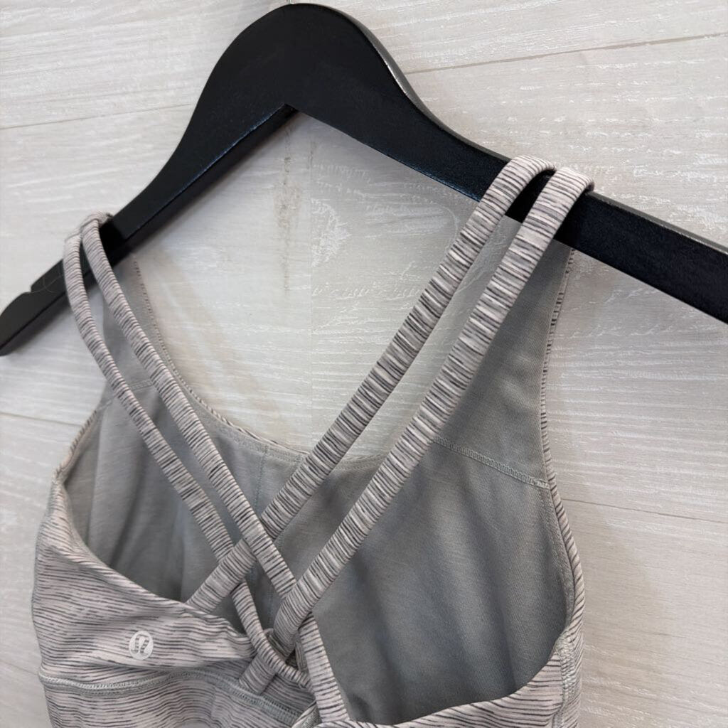 Lululemon Grey Print Sports Bra 6