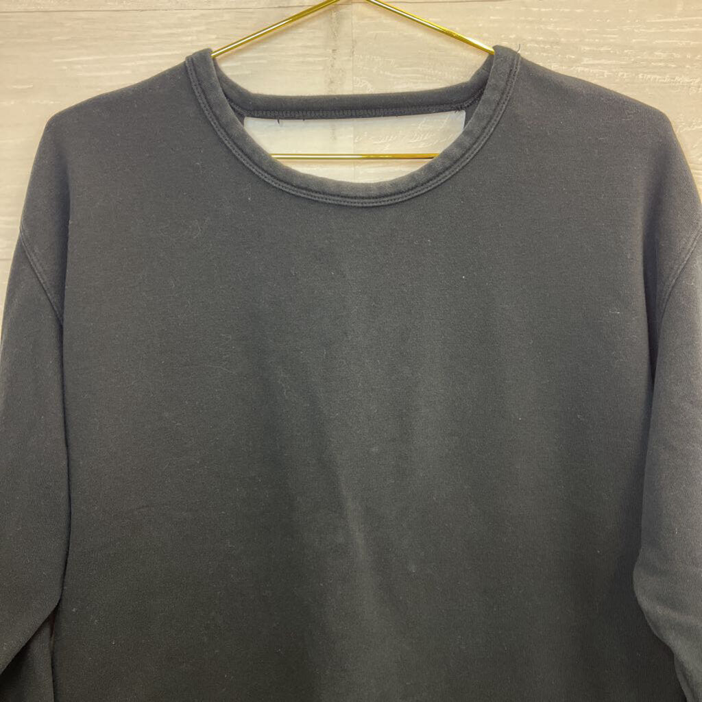 Nike Black Crewneck with Open Back Medium