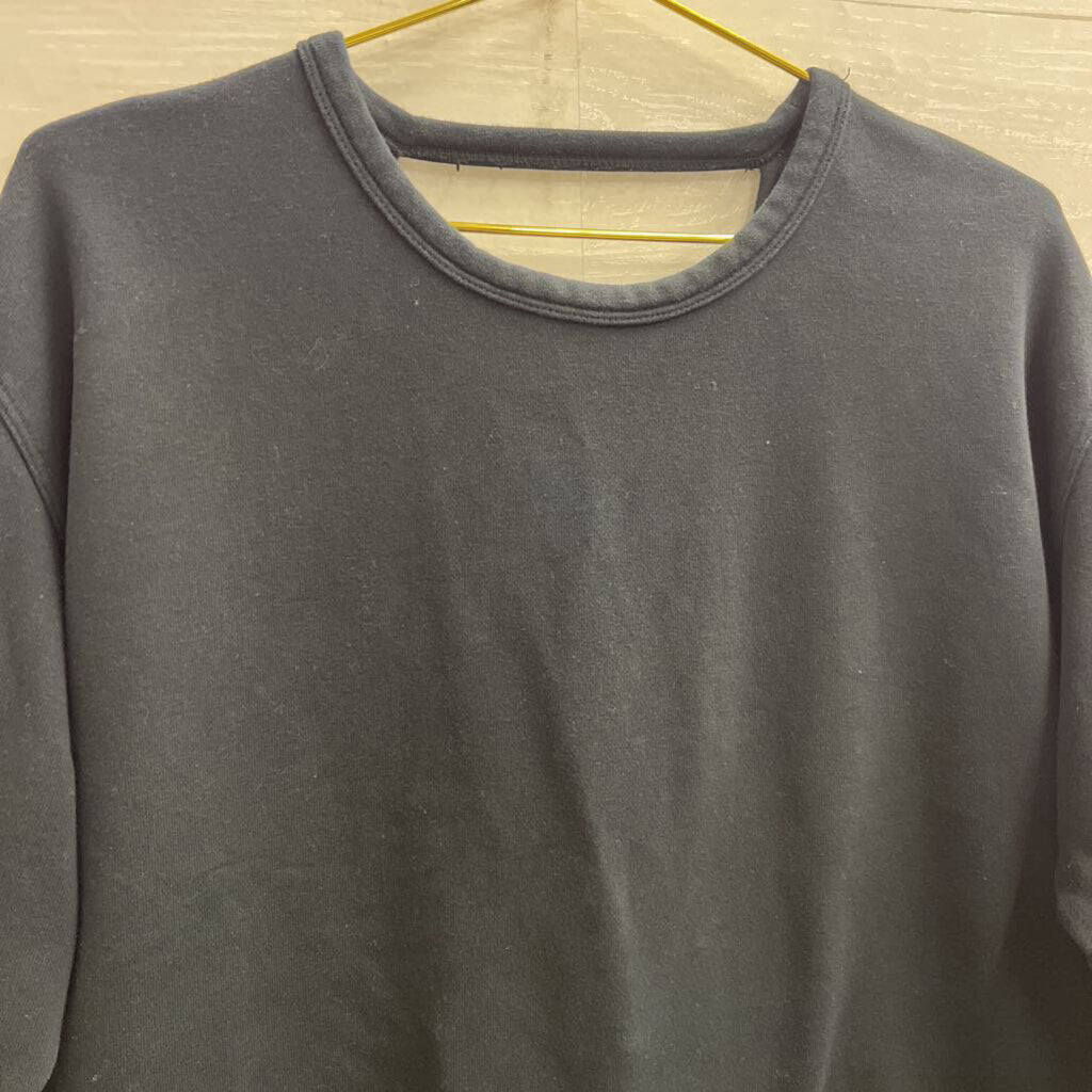 Nike Black Crewneck with Open Back Medium