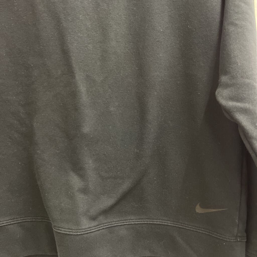 Nike Black Crewneck with Open Back Medium