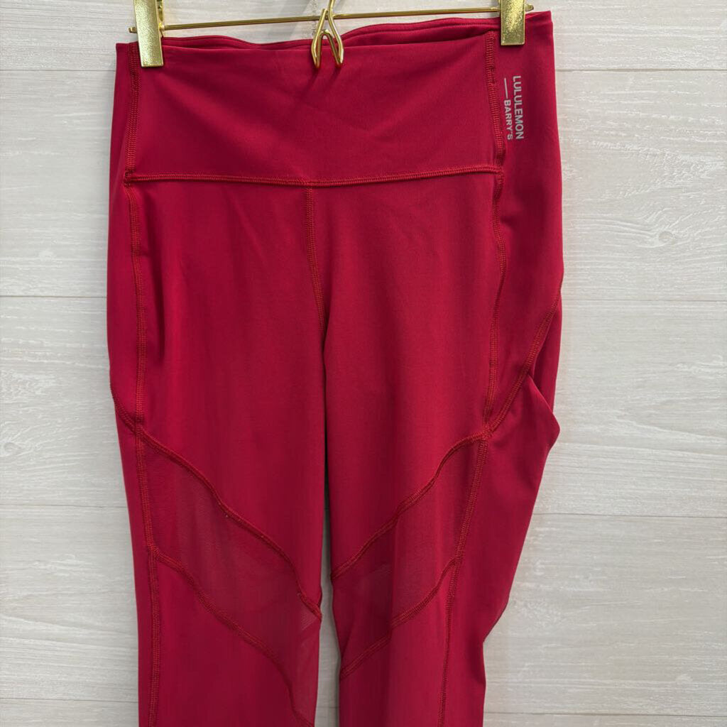 Lululemon Berry Cropped Athletic Leggings