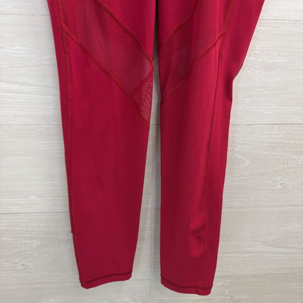 Lululemon Berry Cropped Athletic Leggings