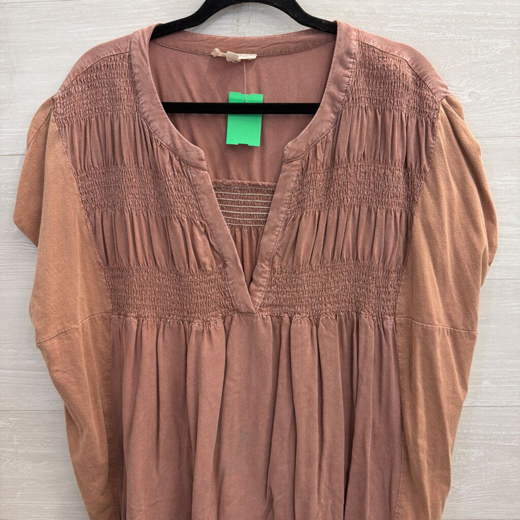 Oli and Hali Mauve Short Sleeve Top Small/ Medium