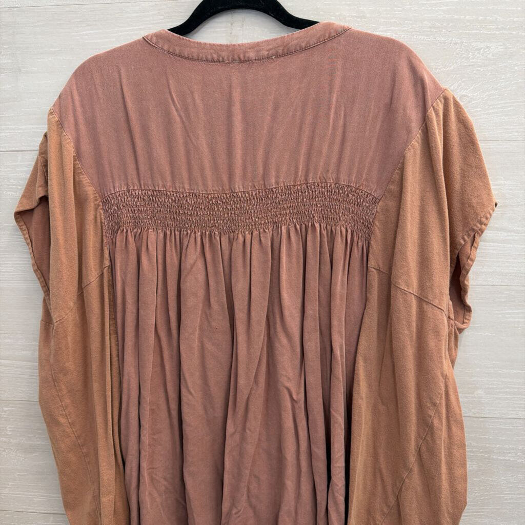 Oli and Hali Mauve Short Sleeve Top Small/ Medium