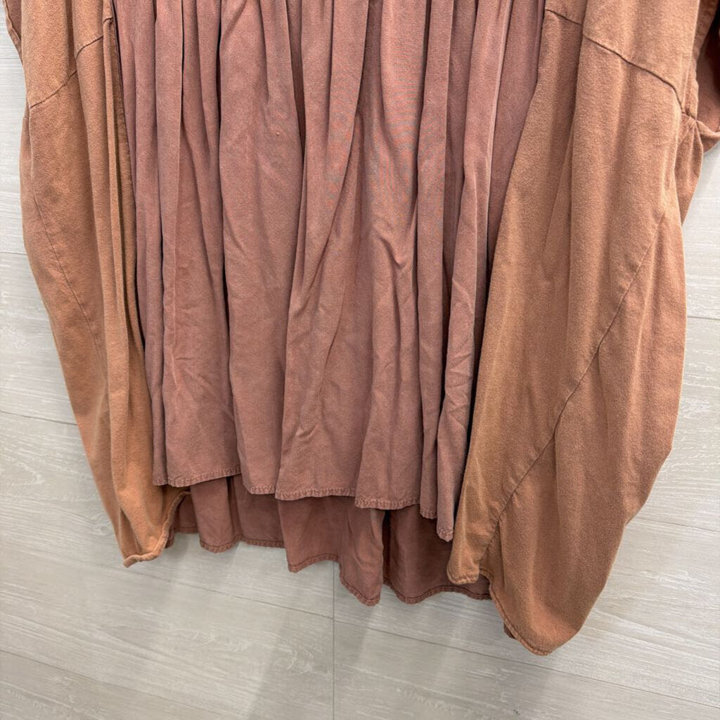 Oli and Hali Mauve Short Sleeve Top Small/ Medium