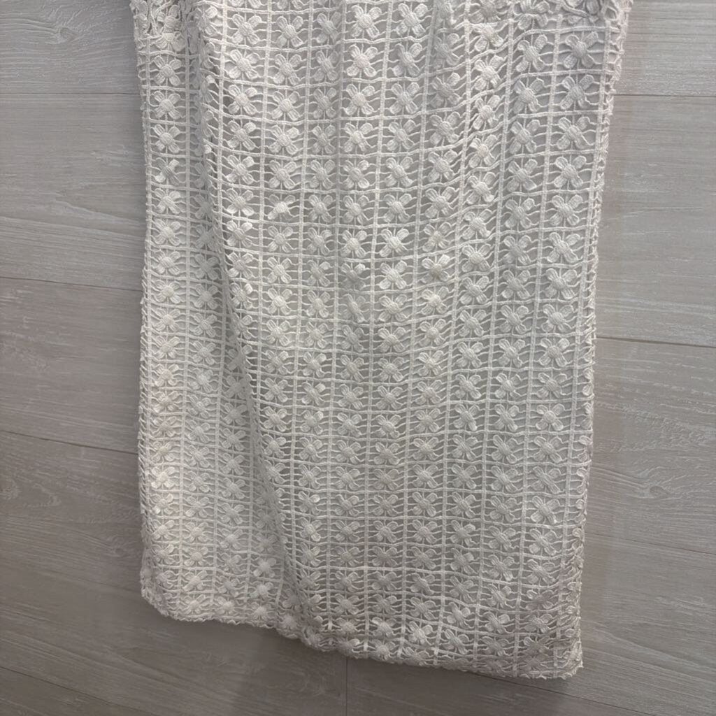 Banana Republic White Daisy Mini Dress 0