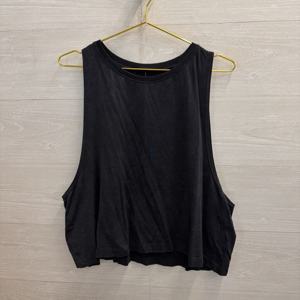 Offline by Aerie Black Athletic Tank XL