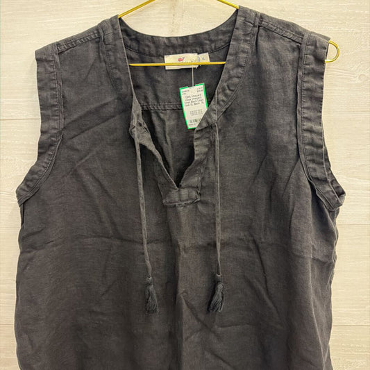 Vineyard Vines Black Linen Tank XL