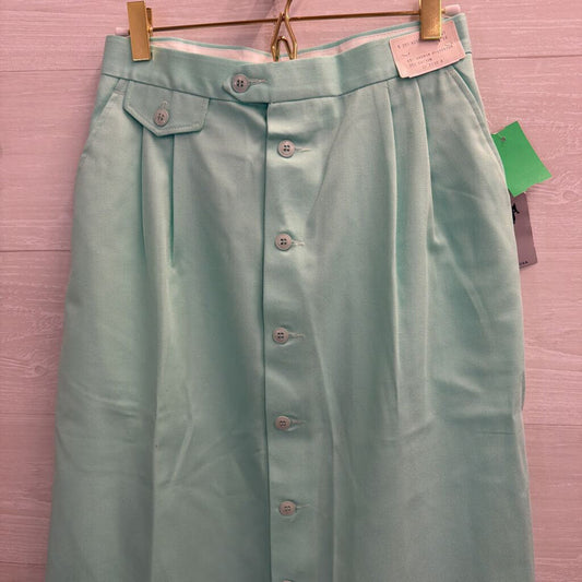 Vintage Steeple Chase Mint Midi Skirt 27