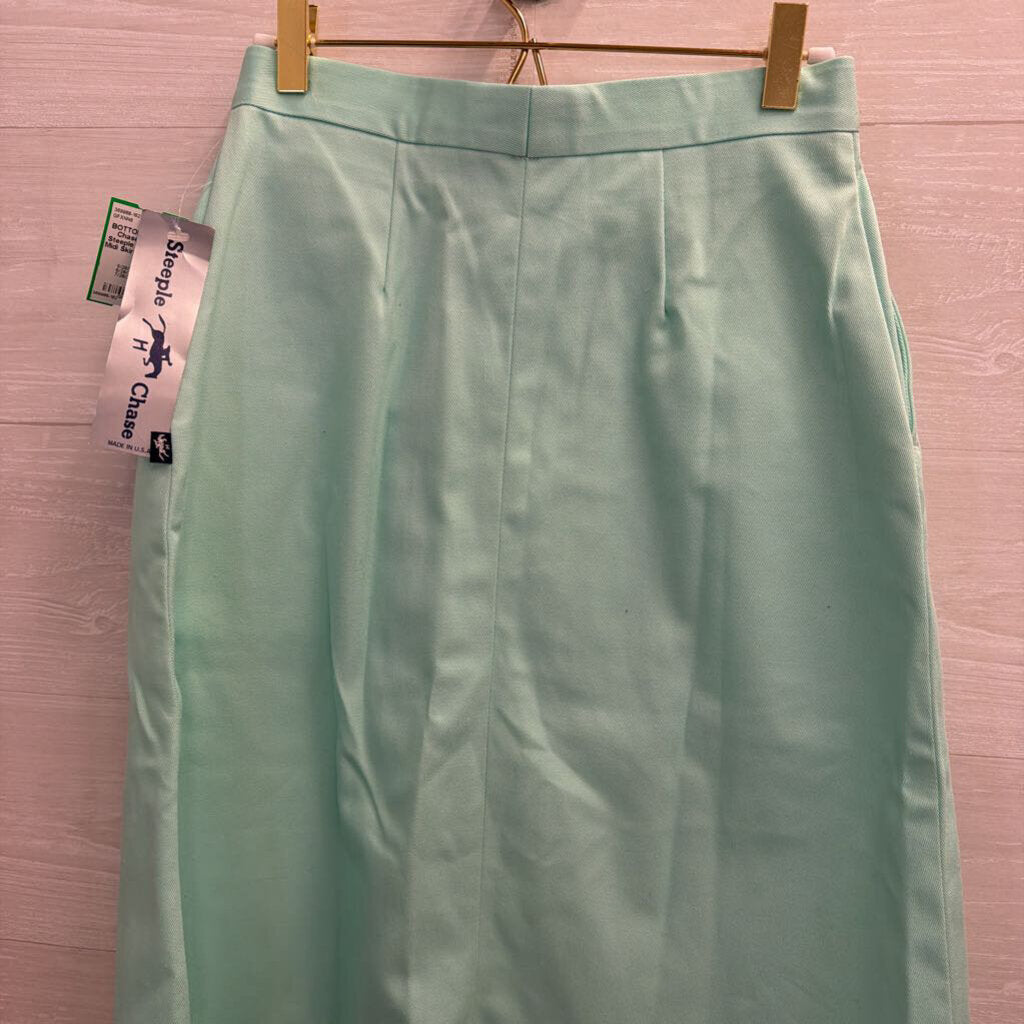 Vintage Steeple Chase Mint Midi Skirt 27