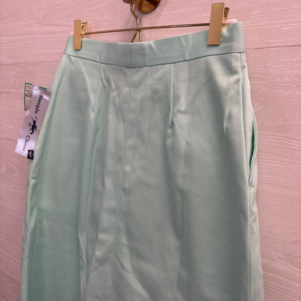Vintage Steeple Chase Mint Midi Skirt 27