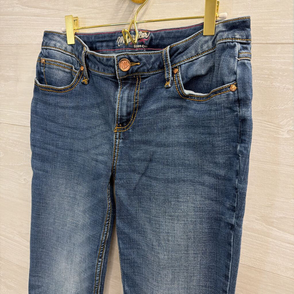 Wrangler Boot Cut Medium Wash 7/8x34