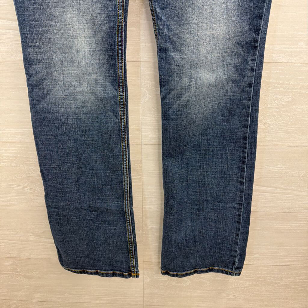 Wrangler Boot Cut Medium Wash 7/8x34