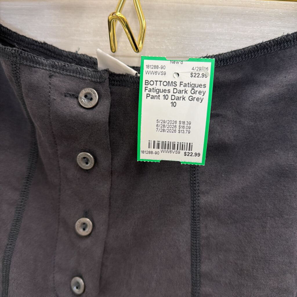 Fatigues Dark Grey Pant 10