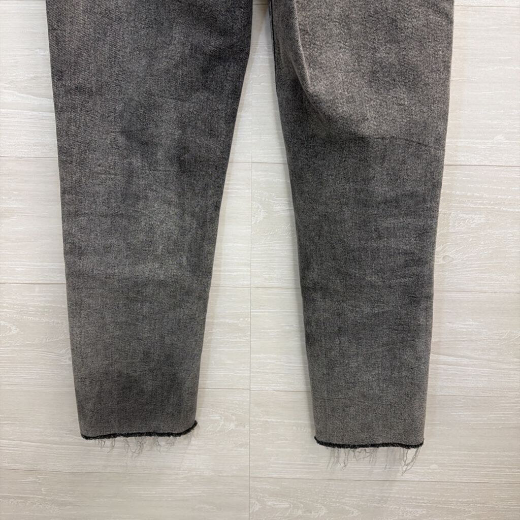 Kensie Jeans Grey Denim The Allie High Rise Slim Straight Jeans 29