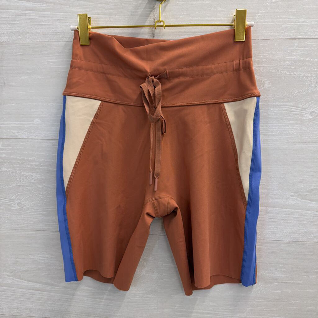 Offline by Aerie Brown/ Blue Long Athletic Shorts Large