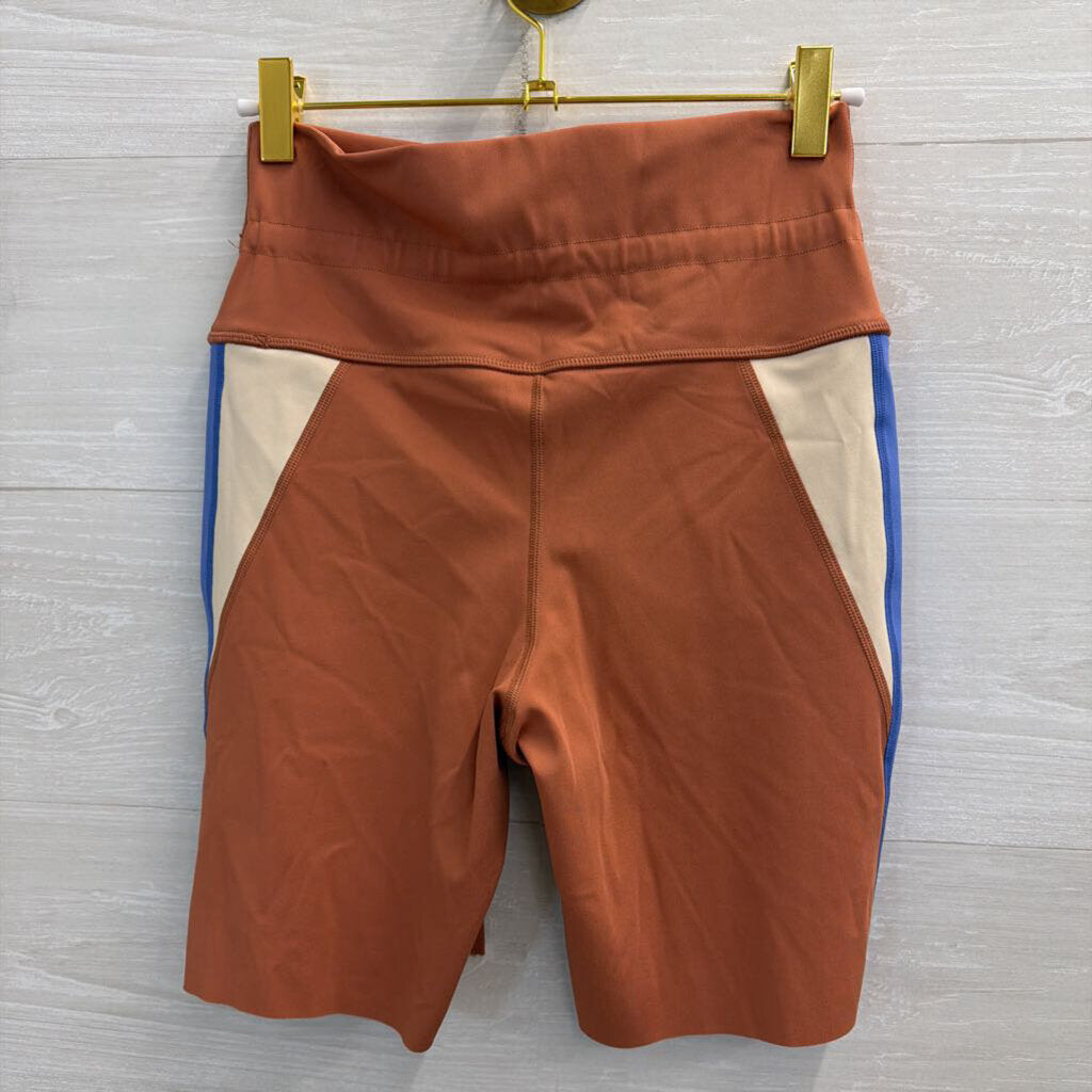 Offline by Aerie Brown/ Blue Long Athletic Shorts Large