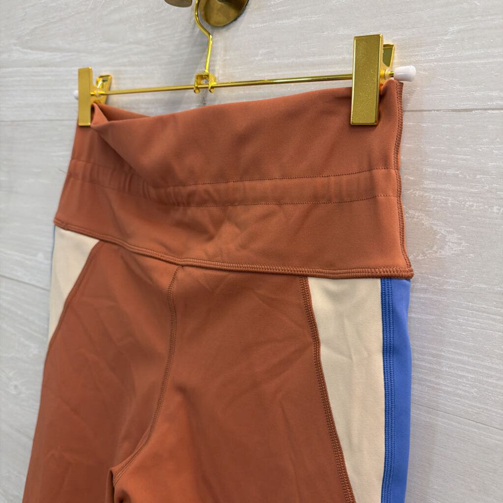 Offline by Aerie Brown/ Blue Long Athletic Shorts Large