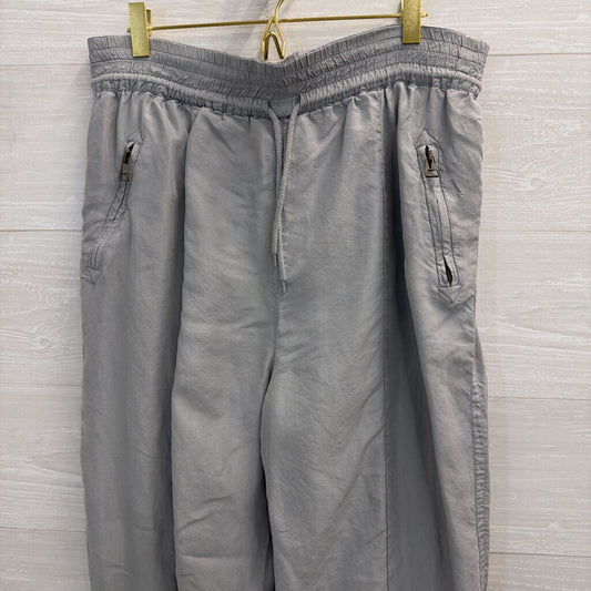 Kriss Kross Grey 100% Silk Jogger Medium