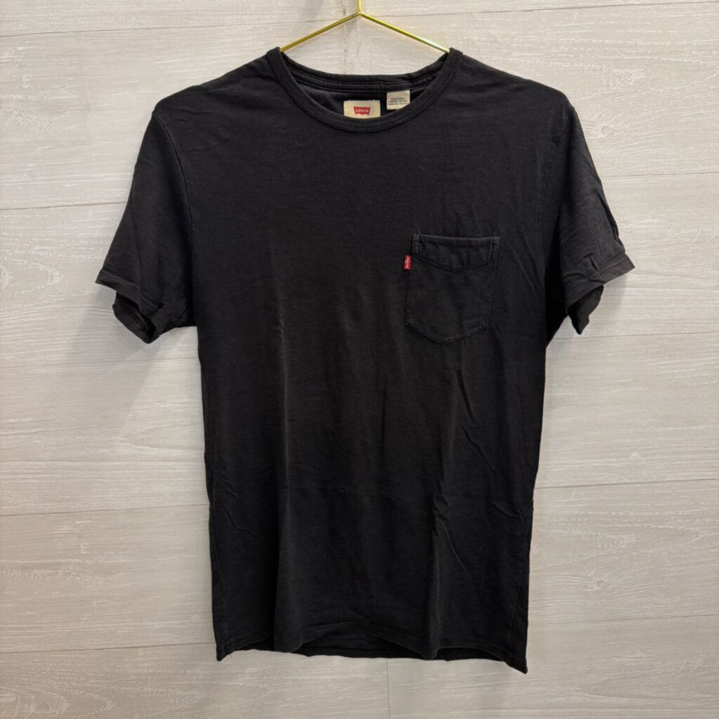 Levi's Black Pocket Shortsleeve Tshirt Small