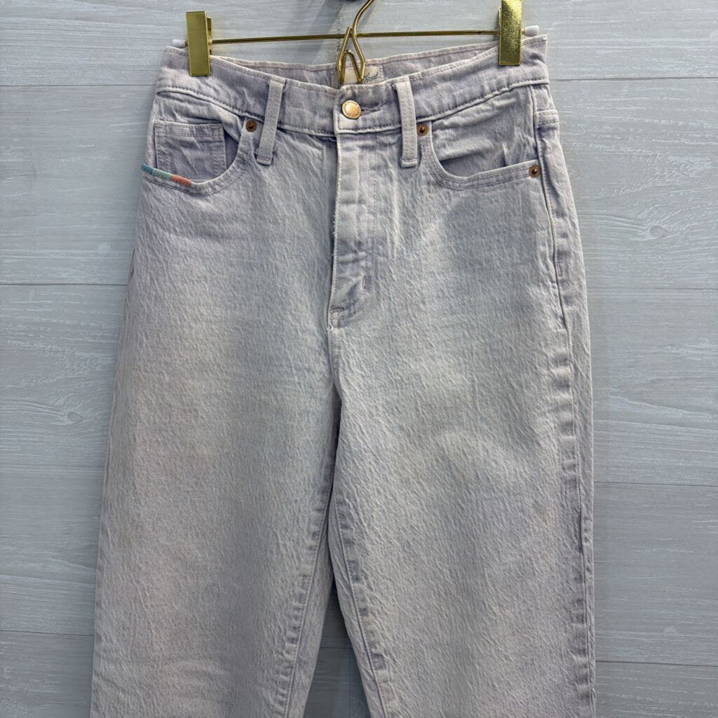 Lilac Embroidered Denim 25R