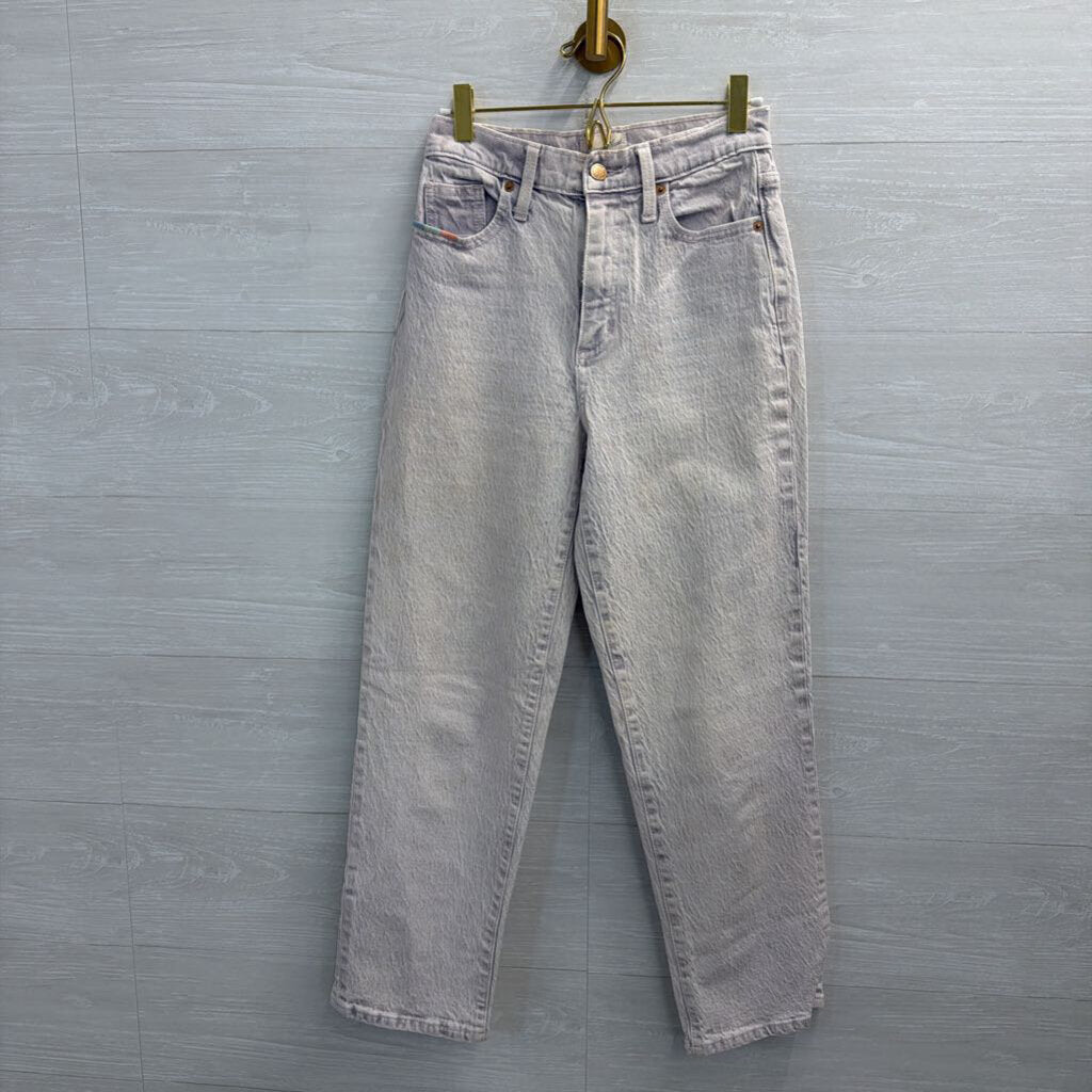 Lilac Embroidered Denim 25R