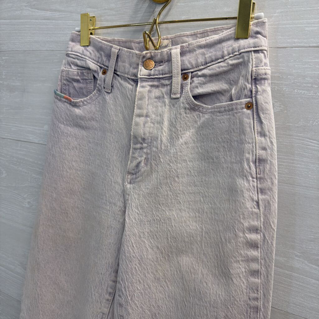 Lilac Embroidered Denim 25R
