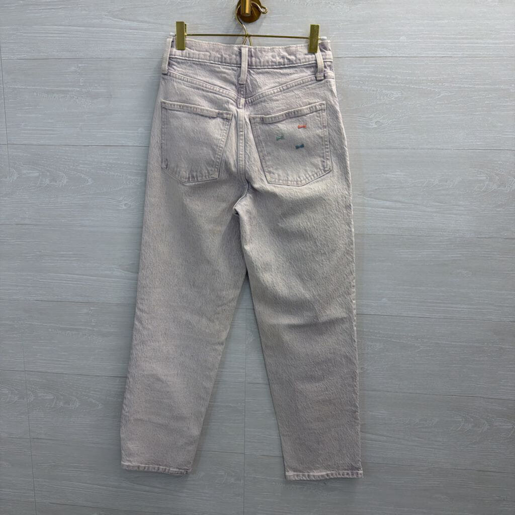 Lilac Embroidered Denim 25R