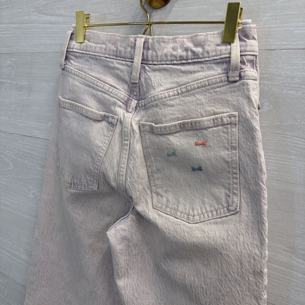 Lilac Embroidered Denim 25R