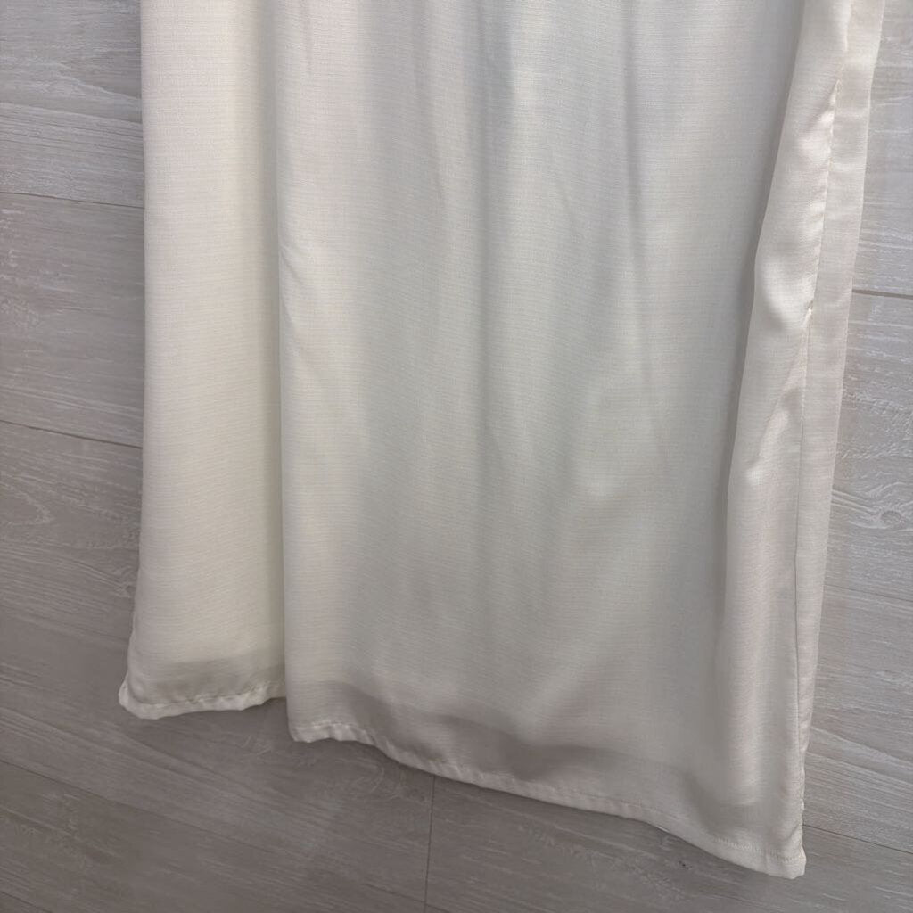Love Riche White Sleeveless Shift Dress Medium