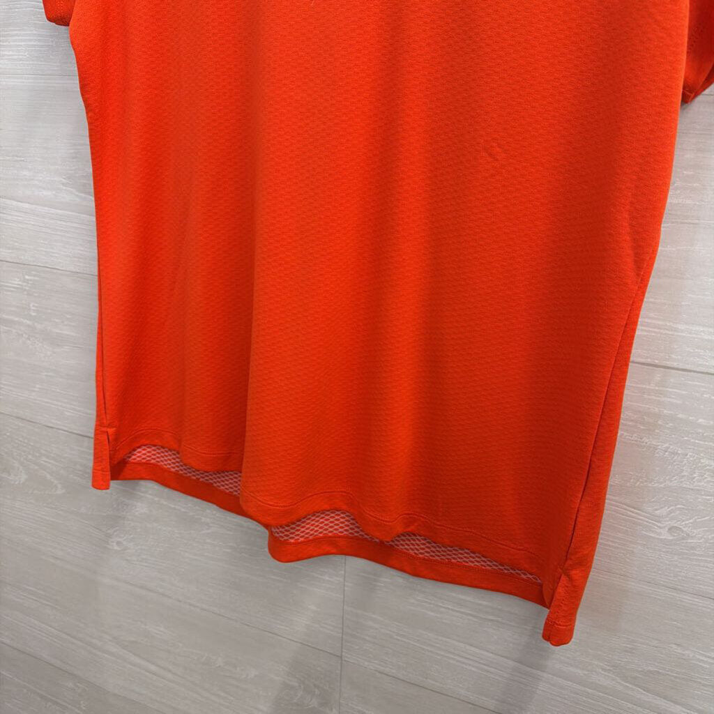 Nike Dri Fit Orange Short Sleeve Virginia Tech Top Extra Large