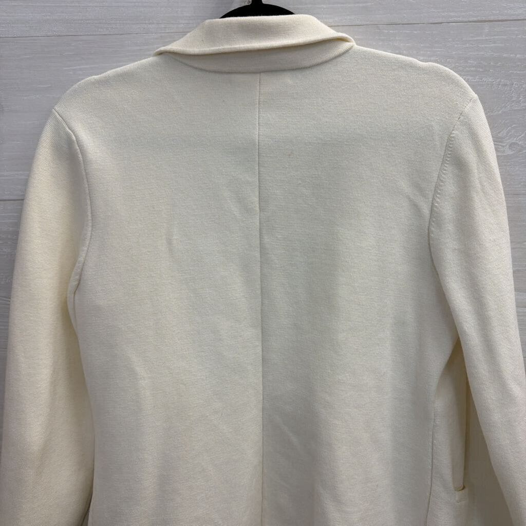 1901 Cream Knit Balzer Jacket Medium