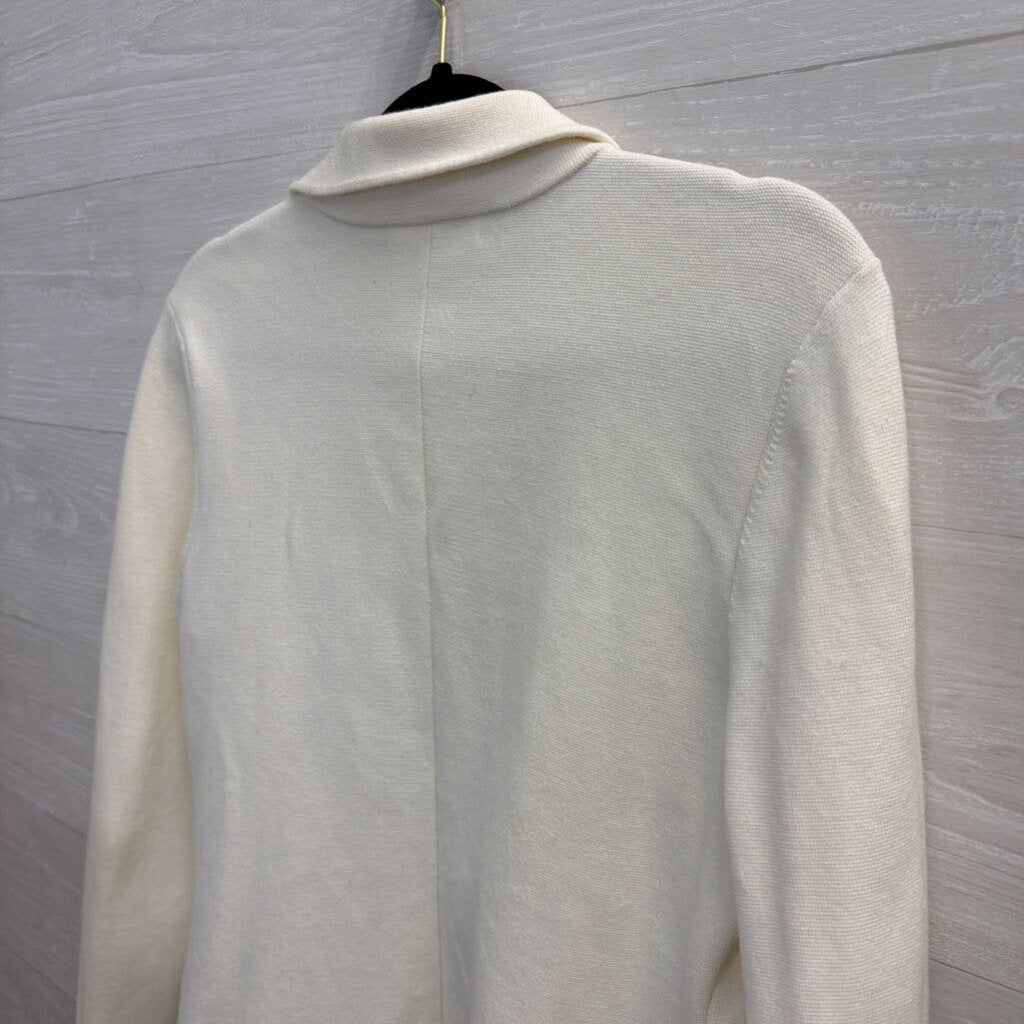 1901 Cream Knit Balzer Jacket Medium