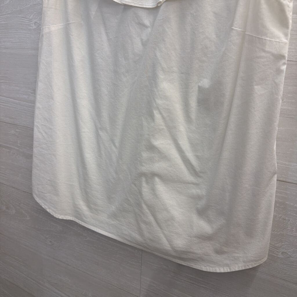 Halogen Cream Ruffle Detail Tank Top Medium